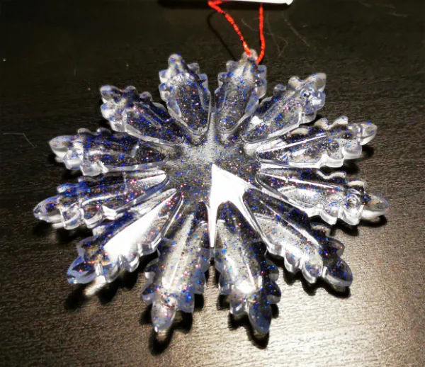 Christmas star pendant for Christmas tree